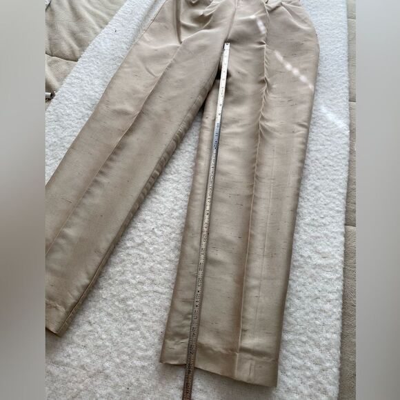 Vintage Cream Trousers Size 6 Petite, J.G. Hook - Picture 8 of 8